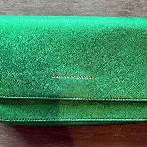 Vibrant Green Clutch